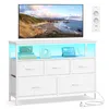 SONGMICS Komoda s LED osvětlením, příborník, skříňka s Náhled obrázku produktu 1