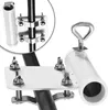 com-four® Sonnenschirmhalter für Balkongeländer - Produktbild-Vorschau 4
