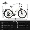 TTGO C3 SE E-Bike 28" Telaio in lega di alluminio Batteria Anteprima dell’immagine prodotto 7