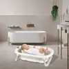 Faltbare Baby Badewanne,Babybadewanne mit Thermometer und Produktbild-Vorschau 2