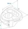 Rangiergriff für Stützrad 60mm Produktbild-Vorschau 6