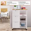 anaterra® Küchenwagen - mit Rollen, 67x37x84 cm, 3 Ebenen, Produktbild-Vorschau 5