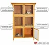 Mucola Hasenkäfig 6 Boxen Kaninchenstall Holz Freigehege Produktbild-Vorschau 5