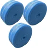 Three rolls of blue insulation material are arranged in a triangular formation against a white background. Náhled obrázku produktu