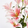 Mica Decorations Tigerlilien Kunstpflanze im Blumentopf Produktbild-Vorschau 3