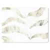 MuchoWow® Mauspad Mousepad Blätter - Pastell - Entwurf Produktbild-Vorschau 1