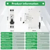 RCBO proudový chránič typu A 16A 30mA 230V 1P+N s Náhled obrázku produktu 8