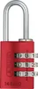 ABUS Zahlenschloss 145/40 rot (Vorhängeschloss) Produktbild-Vorschau 1
