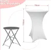 Copritavolo bar allungabile tavolo bar Ø 70 cm copritavolo Anteprima dell’immagine prodotto 2