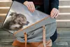 MuchoWow® Laptop Hülle 17 Zoll Laptoptasche Starrender Hund Produktbild-Vorschau 7