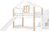 OKWISH Lit Superposé Enfant 90x200 cm - Avec Toboggan, Voir les images du produit 5