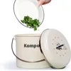 Theo&Cleo Biomülleimer Küche 3,5 L,  Mülleimer Geruchsdicht Produktbild-Vorschau 4