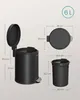 Kosmetikeimer, 6 L Mülleimer Bad, mit Softclose-Deckel, Produktbild-Vorschau 9