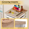 Carrello portaoggetti COSTWAY con 10 cassetti impilabili e Anteprima dell’immagine prodotto 3