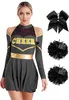 Damen Cheerleader Kostüm Größe S – Langarmig Cheerleading Produktbild-Vorschau 1