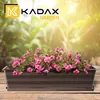 KADAX Blumenkasten mit Untersetzer "Cati", aus Kunststoff, Produktbild-Vorschau 2