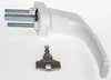 Abschließbarer Fenstergriff Mistral Weiß RAL 9016 Stift 38 Produktbild-Vorschau 3