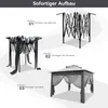 Puluomis Faltpavillon Gartenpavillon Pop Up 2.7 x 2.7m Produktbild-Vorschau 7
