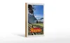 Holzschild Reise 12x18 cm Rauris Tal Österreich wandern Produktbild-Vorschau 1
