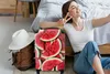 MuchoWow® Koffer Handgepäck Trolley Rollkoffer Kleine Produktbild-Vorschau 2