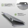 TRUTZHOLM Rollstuhlrampe klappbar 213 cm 272 kg Alu grau Produktbild-Vorschau 8
