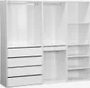sweeek - Modulares Kleiderschrank-Set mit 3 Elementen - Produktbild-Vorschau 1