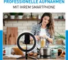 Grundig Selfie Ringlicht auf Stativ Ringleuchte - für Produktbild-Vorschau 7