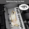 Hundedecke Auto Rückbank 145 x 73 cm Grau Wasserdicht für Produktbild-Vorschau 4