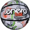 Basket-Ball Enero Solid R.7 Gris/Blanc Voir les images du produit 1