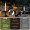 ZMH Stufa a pellet esterna 6KW camino da giardino Anteprima dell’immagine prodotto 7