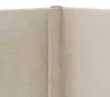 Homestyle4u Polsterbett 140x200 mit Lattenrost Beige Produktbild-Vorschau 5