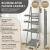 TTL HOME Blumenleiter Flower Ladder M+L Set grau – 2er Set Produktbild-Vorschau 2