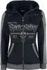 Rock Rebel by EMP Damen schwarze Kapuzenjacke mit Produktbild-Vorschau 1