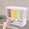 10L 5 Gitter Trockenfutterspender mit Messbecher Produktbild-Vorschau 3