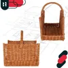 Two wicker baskets are shown against a blueprint background. One basket is in the foreground, and the other is in the midground. Náhľad obrázku produktu