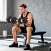 HOMCOM Set van 40 kg gewichten, stalen halterset, set van 2 Productafbeelding-voorbeeld 2