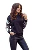 Numoco Damen-Kapuzenpulli mit Kapuze Youmyal schwarz S Produktbild-Vorschau 9