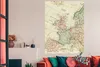 MuchoWow® Poster Weltkarte - Vintage - Europa 120x180 cm - Produktbild-Vorschau 3
