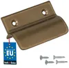 KOTARBAU® Balkontürgriff außen 65x45mm Terrassentürgriff Produktbild-Vorschau 1