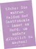 Mr. & Mrs. Panda Postkarte Spruch Koch Helden - Produktbild-Vorschau 1