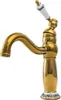 Paloma Retro S-1109 Goldene Waschtischarmatur Produktbild-Vorschau 4