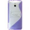 PhoneNatic Case kompatibel mit HTC One Mini - lila Silikon Produktbild-Vorschau 3