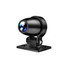 A black motorcycle camera is shown on a white background. Produktbild-Vorschau