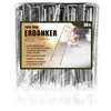 com-four® 50x Erdanker 150x30x3mm aus beschichtetem Stahl - Produktbild-Vorschau 1