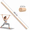 MOE UHANE® Drewniany kij gimnastyczny 100 cm do ćwiczeń, Podgląd zdjęcia produktu 2