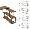 Mondeer Eckschreibtisch drehbarer Computertisch 135,5 x 110 Produktbild-Vorschau 5