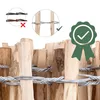 Creative Home Płot Leszczynowy Sztachetowy | 60 cm Podgląd zdjęcia produktu 4
