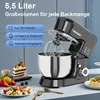 Fatabeta Küchenmaschine 1000W, 5,5L Edelstahl-Schüssel, Produktbild-Vorschau 15