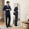 XMTECH skříňka na šperky 3 v 1 se zrcadlem po celé délce a Náhled obrázku produktu 8