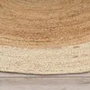 Paco Home Teppich Wohnzimmer Rund Handgewebt Kurzflor Mit Produktbild-Vorschau 2